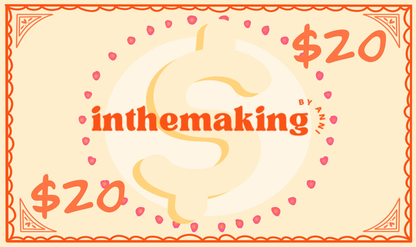 Inthemaking Gift Card