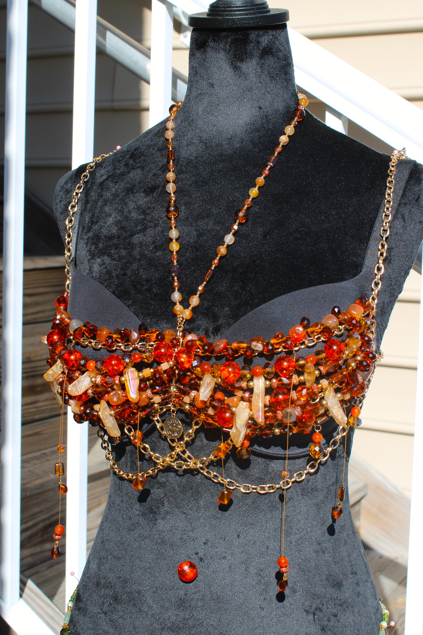 Custom Beaded Top